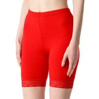 Bellivalini Leggings Damen Kurze Leggings mit Spitze BLV50-217 (1-tlg) elastischer Bund von Bellivalini