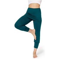 Bellivalini Leggings Yoga Leggings Damen Yogahose mit Rock 3/4 BLV50-276 (1-tlg) mit Rock von Bellivalini