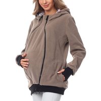 Bellivalini Umstandsjacke Damen Langarm Fleece Umstandsjacke mit Kapuze BLV50-117 von Bellivalini