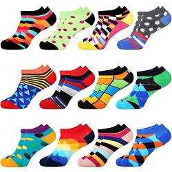 Belloxis Sneaker Socken Damen 39-42 Kurze Baumwolle Bunte, Ausgefallene Kuschelsocken Baumwollsocken Kleine Geschenke für Frauen Geburtstagsgeschenk von Belloxis