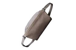 Bellroy City Pouch Plus Premium – (Schlanke Crossbody-Tasche aus Leder) – Storm Grey von Bellroy