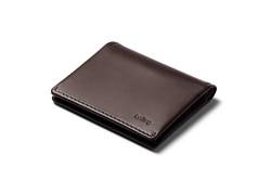 Bellroy Leather Slim Sleeve Wallet, Minimalistische Geldbörse mit Fronttasche - Java Caramel von Bellroy