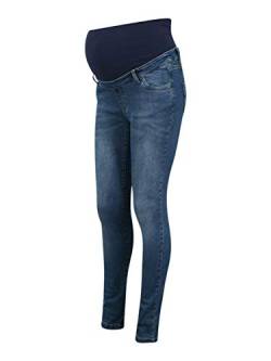 Bellybutton Maternity Damen Jeans Slim mit Überbauchbund Umstandsjeans, Blau (Dark 0012), 36 von bellybutton