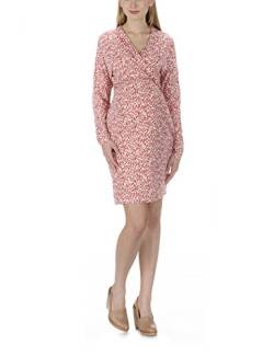 Bellybutton Damen Nerita-Kleid 3/4 Arm Umstandskleid, Mehrfarbig (Spiced Coral 2995), 36 (Herstellergröße: S) von Bellybutton