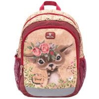 Belmil Kiddy Plus Kindergartenrucksack Animal Forest Bambi von Belmil