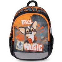 Belmil Kiddy Plus Kindergartenrucksack Feel the Music von Belmil