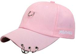 Belsen Damen Stift Ring Reifen Vintage Baseball Cap Trucker Hat (rosa) von Belsen