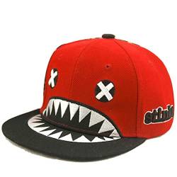 Belsen Kind Hip-Hop Hai Cap Baseball Kappe Hut (rot) von Belsen
