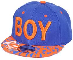 Belsen Kind Hip-Hop Leopard Boy Cap Baseball Kappe Hut (Marineblau) von Belsen