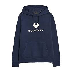 Belstaff Signature Hoodie Dark Ink, blau, XXL von Belstaff