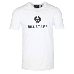 Belstaff Signature T-Shirt Logo Tee, weiß, XL von Belstaff