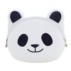 Schöne Panda-Brieftasche Frauen Silikon Coin Bag Mini Panda-förmige Änderung Aufbewahrung Beutel Kleiner Hasphaltstil Für Weibliche Mädchen von Bemvp