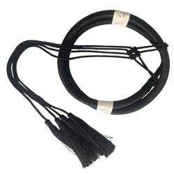 Schwarzes Stirnband Kopfkostüm Seil Arabischer Schal Wrap Arabische Männer Kopfbedeckung Arabisches Stirnband Für Schal Zubehör Dubai Turban Mütze von Bemvp