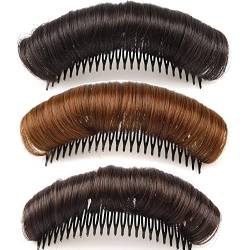 Unsichtbarer Bump Up Comb 3pcs Flauschiger Haar Basis Beule Styling Insert Tool Fluffy Styling Haarpolster Für Frauen Mädchen von Bemvp