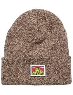 Ben Davis Beanie Wollmütze (Marled Brown) von Ben Davis