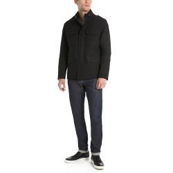 Ben Sherman Herren Casual Military Jacke Beekman, Schwarz, L von Ben Sherman