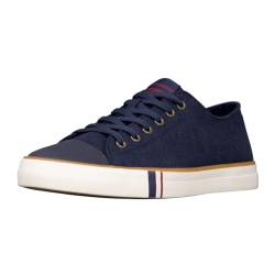 Ben Sherman Herren Hadley Lo Sneaker, Navy/Gum/Whisper White, 40 EU von Ben Sherman