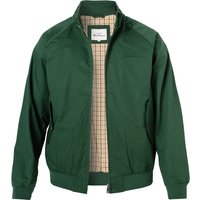 Ben Sherman Herren Blouson grün Baumwolle unifarben von Ben Sherman