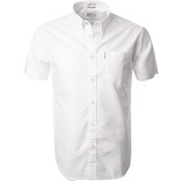 Ben Sherman Herren Kurzarmhemd weiß Oxford von Ben Sherman