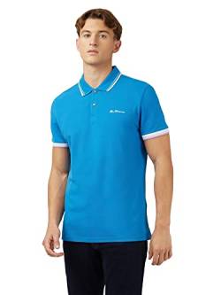 Ben Sherman Herren Signature Polo Poloshirt, Blau (Blue 150), Large von Ben Sherman