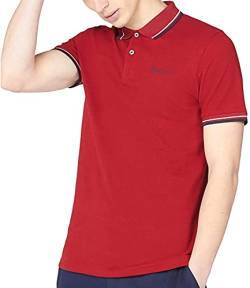 Ben Sherman Herren Signature Polo Poloshirt, Rot (Red 550), Large von Ben Sherman