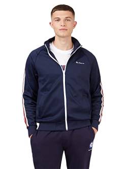 Ben Sherman Herren Sweatjacke navy/weiß XL von Ben Sherman