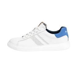 Ben Sherman Men's Hardie Trainer, White Dress Blue, 10 M US von Ben Sherman