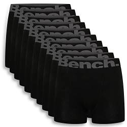 Bench - Herren Everyday Essentials Multipack Boxershorts Jersey Shorts, klassische Passform, 3er-Pack, lässige Badehose, Unterwäsche, Geschenkset, S, M, L, XL, XXL, 3XL, 4XL, Putton / 10er Pack / von Bench