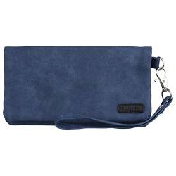 Bench Wristlet Geldbörse Portmonee Geldbeutel Portemonnaie 90006, Farbe:Dunkelblau von Bench