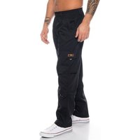 BENK Cargohose Herren Cargo Hose Cargo Pants Unifarbe Arbeitshose Cargohose Dehnbund von Benk