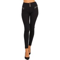 BENK Leggings Damen Stretch Hose Jeans Look Röhre Skinny Jeggings Leggings Treggings von Benk