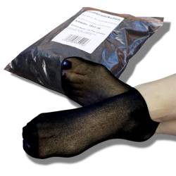 Bentini Probiersocken | Probierstrümpfe | Verschiedene Großpackungen mit 144-1000 Stück | 20 den/ 22 dtex | schwarz (144 Stück) von Bentini