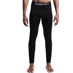 Beokeuioe Thermohose Winter Herren Thermounterwäsche Leggings Thermo Unterhose Lang Männer Warme Skiunterwäsche Leggings Thermo Unterwäsche Bulge Pouch Unterhosen von Beokeuioe