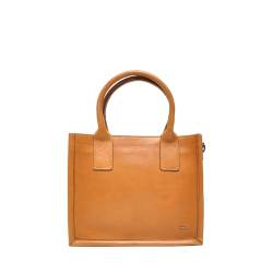 Berba Tote Small, Unisex Erwachsene Tasche, Cognac von Berba