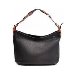 Berba Unisex Schultertasche Tasche, schwarz von Berba