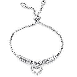 Turyous Geschenk Damen Armband Damen Baum Leben Armband Damen Armband Stahl Geschenk Frau Mutter Freundin Mädchen von Berdita