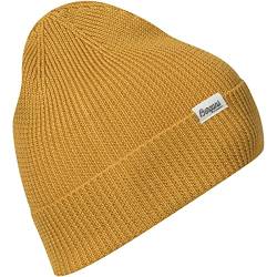 Bergans Allround Beanie Gelb - Merino Komfortable warme Strickmütze, Größe One Size - Farbe Light Golden Yellow von Bergans