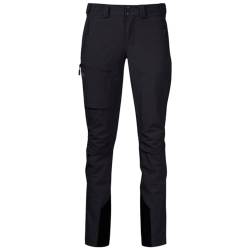 Bergans Breheimen Softshell W Pants - Black/Solid Charcoal - L von Bergans