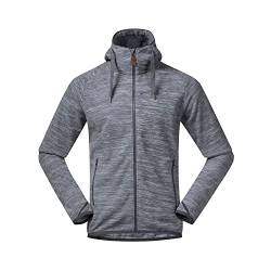 Bergans Hareid Fleece Jacket - Aluminium - M von Bergans