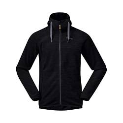 Bergans Hareid Fleece Jacket - Black - XL von Bergans