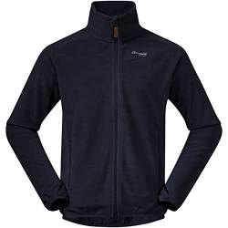 Bergans Hareid Fleece Jacket NoHood - Dark Navy - XL von Bergans