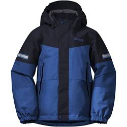 Bergans Kinder Lilletind Ins Jacke, dark riviera blue-navy blue, 116 von Bergans