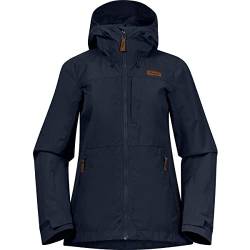 Bergans Nordmarka Leaf Light Wind Jacket Women - Navy - L von Bergans