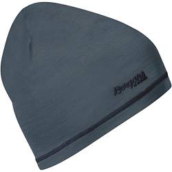 Bergans Wool Beanie Blau - Merino Komfortable weiche Mütze, Größe 56 - Farbe Orion Blue von Bergans