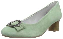 Bergheimer Trachtenschuhe Damen ROSI Pumps, Grün (Lt. Green), 39 von Bergheimer Trachtenschuhe