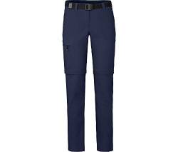 Bergson Damen Zipp-Off Funktionshose Bennett (Slim fit) - Outdoorhose, Radhose, Wanderhose, Peacoat Blue [368], 42 - Damen von Bergson