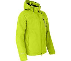 Bergson MOORE | Herren Rad-Regenjacke, Netzfutter, 12000 mm Wassersäule, lime punch [268], 56 - Herren von Bergson