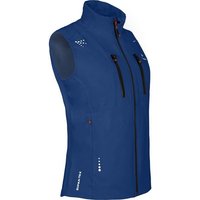 Bergson Outdoorjacke LEKNES West Damen Regenweste, recycelt, Netzfutter 20000 mm Wassersäule, Normalgrößen, blau von Bergson