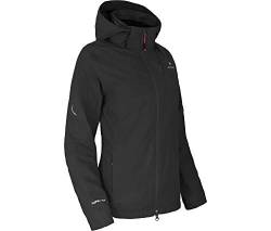 Bergson VALDIVIA | Damen Rad-Regenjacke, Netzfutter, 12000 mm Wassersäule, black [900], 46 - Damen von Bergson