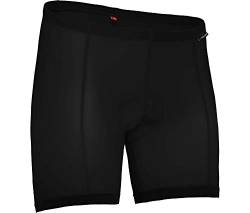 Bergson VANI | Damen Fahrrad-Unterhose (mit Sitzpolster), komfortabel, Tight, Black [900], 52 - Damen von Bergson